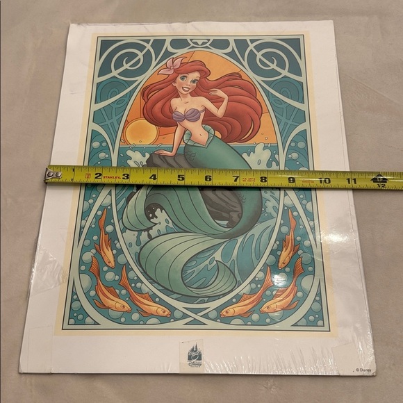 Disney Ariel Poster - Enchanting Teal and Coral - Picture 7 of 7